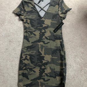 Camo Tshirt Dress